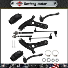 Front Control Arm Ball Joint Tie Rod Sway Link Kit For Hyundai Veloster 2012-17