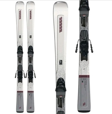 K2 Disruption 75 W Skis 2023 with Bindings - 142cm - Women's (Sidecut 125-75-109
