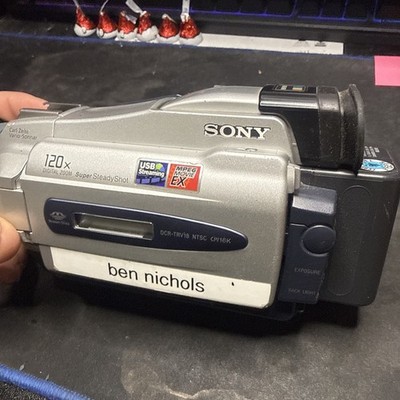 Sony TRV18 Camcorder - Silver for sale online | eBay