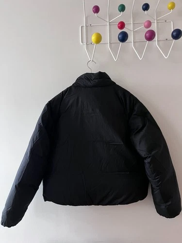 Muji Labo Down Short Jacket, Black, Medium image 4