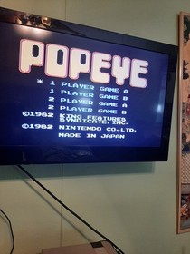 POPEYE para Nintendo NES - Edici&oacute;n Especial "Amado" 😆 - 3 Tornillos, Probado y Funciona!