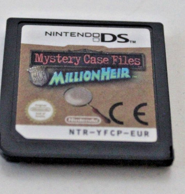 Mystery Case Files Million Heir  - Nintendo DS -Nur Modul- 17.7 2326 S24