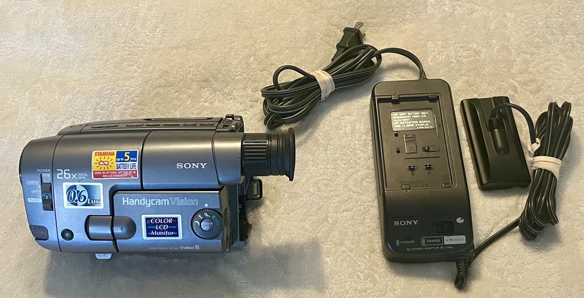 Buy Sony Handycam CCD-TRV12 8mm Analog Camcorder online | eBay