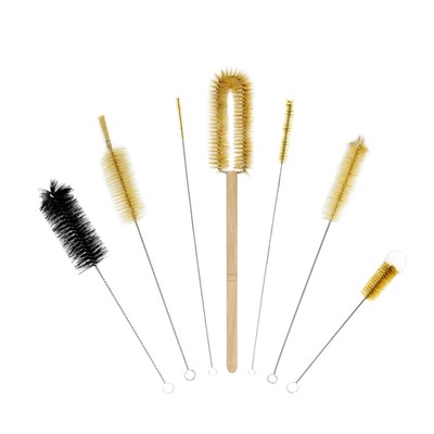 7 Pcs Lab Cleaning Brush Set, 7 Sizes for Different use, Beaker Brush, Buret ...