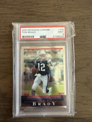 2004 Bowman Chrome - Tom Brady #106
