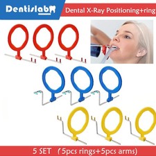 5Set Dental Sensor Holder 5pcs Aiming 5pcs Ring kit Dental X-Ray Positioning New