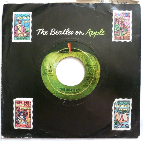 BEATLES 45 RPM 7" VINYL - Let It Be / You Know My Name