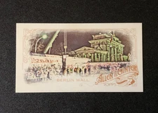 2015 Topps Allen & Ginter FALL of The BERLIN WALL #302 Mini Flag/25 11-9-1989