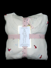 Victoria Secret LONG Skier THERMAL WAFFLE JANE PAJAMAS SHIRT JOGGER PANT SET XL