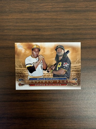 Willie Stargell, Andrew McCutchen #I-15 — 2015 Topps Inspired Play baseball card