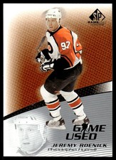 2003-04 SP Game Used Jeremy Roenick Philadelphia Flyers #35