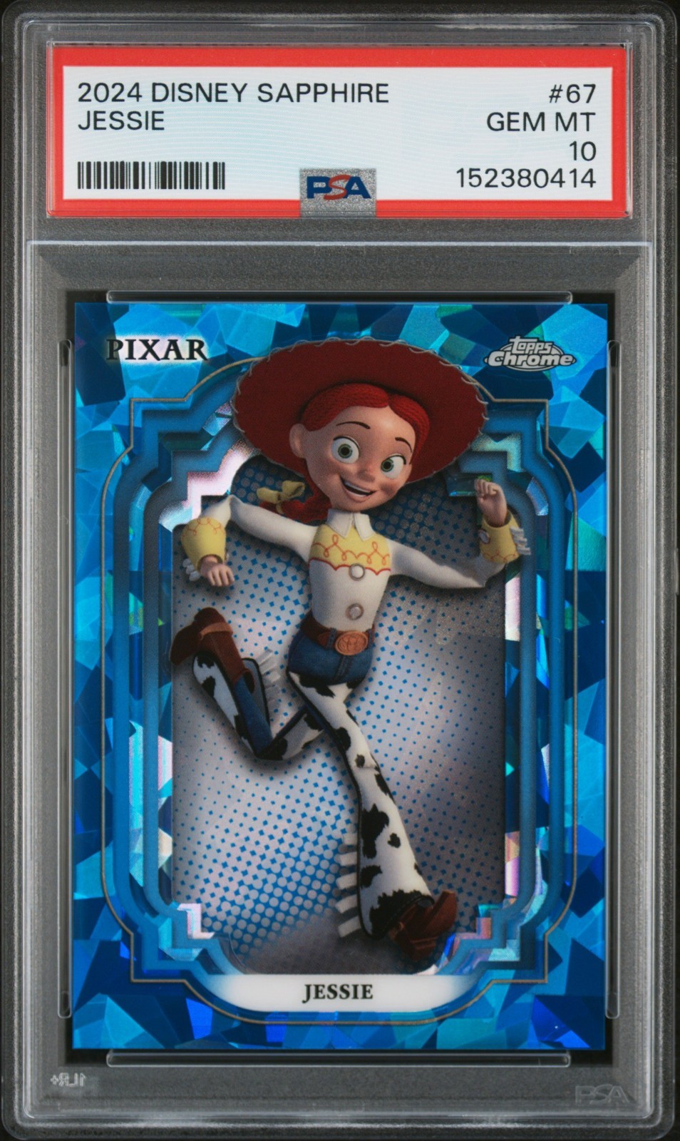 Jessie #67 (2024 Topps Chrome Disney) — is it worth grading?