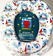 Vintage Very Rare Peanuts Snoopy Childs Soft Potty Seat
