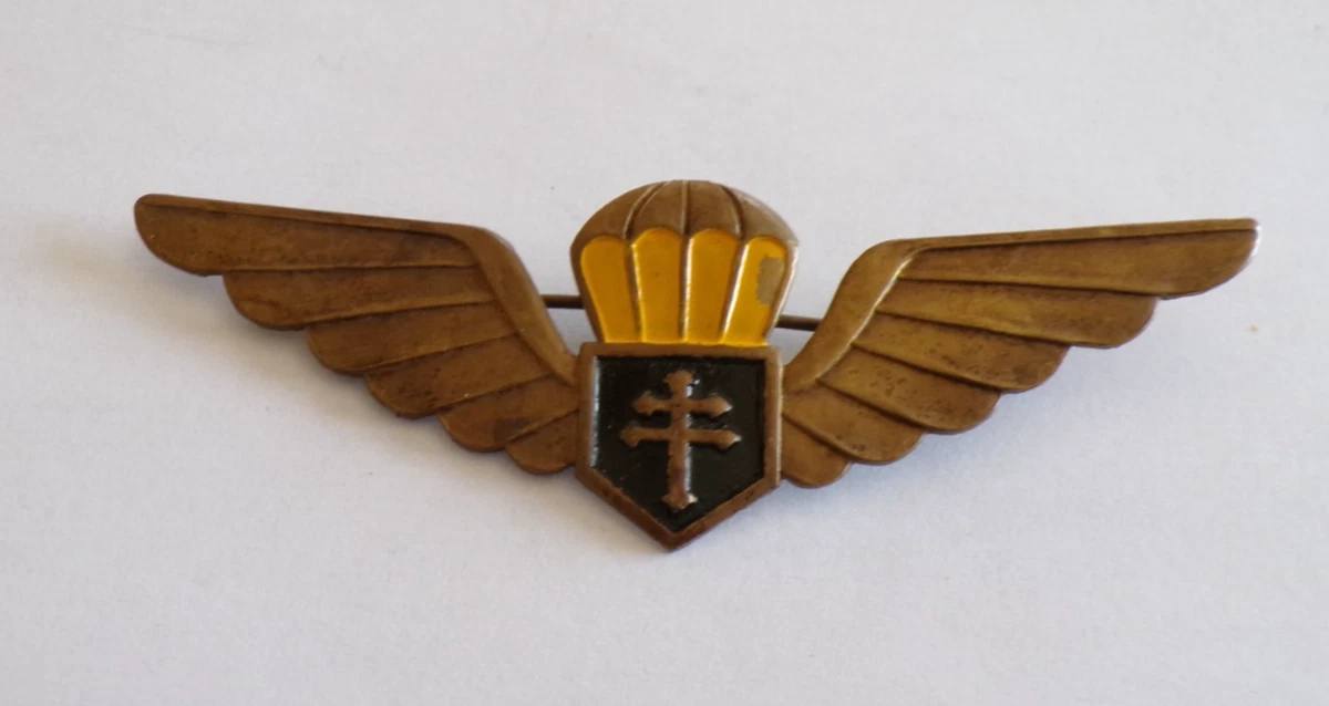 Insigne Brevet Parachutiste Armée De Terre Française – Pin's Miniature 16 Mm – Fabriqué En France – Cadeau Militaria