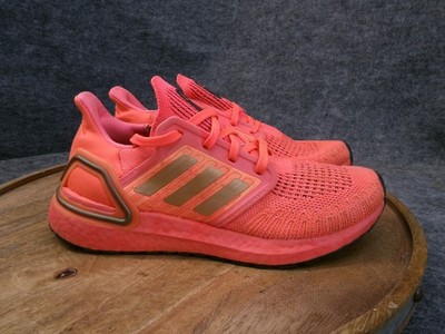 Adidas UltraBoost 20 Signal Pink Women's Size 6.5 Running Athletic Shoes FW8726