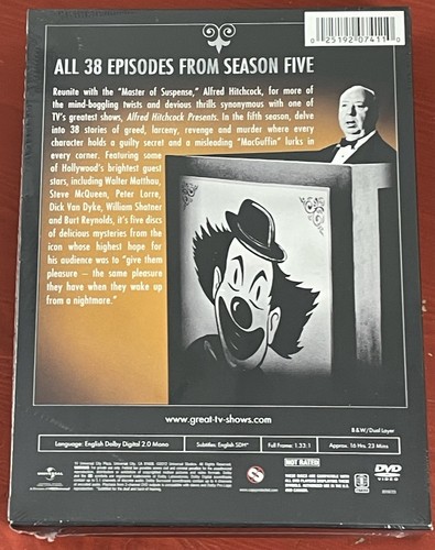 Alfred Hitchcock Presents Seasons 1-6 DVD Lot 1 2 3 4 5 6 ~ Sets 2-6 NEW SEALED - Picture 18 of 20