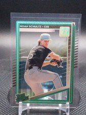 2025 Donruss Baseball Noah Schultz Clearly Donruss White Sox