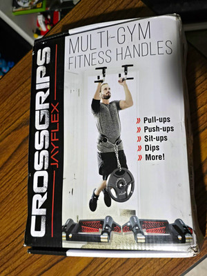 Jayflex CrossGrips Multi-Gym Fitness Handles for Gym & Training