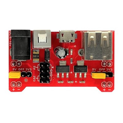 [2022 New Version] Breadboard Power Supply Board Module 3.3V/5V Dual Voltage ...
