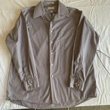 Van Heusen Men's Dress Shirt Size 17 34/35