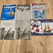 Abeka Grade 6 English Bundle: Language Arts C...