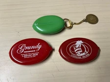 Quikoin Vintage Squeeze Open Plastic Pocket Change Purse (3)