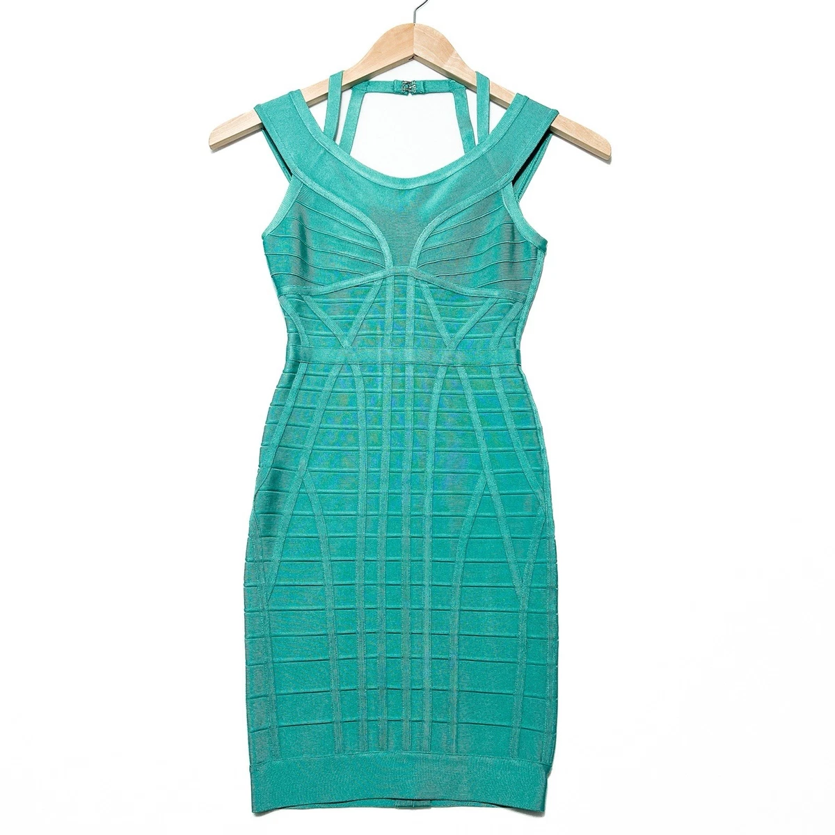 slim fit dress slacks THE CAROLINE DRESS – HERVÉ LÉGER main image 1