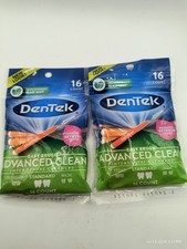 DenTek Easy Brush Interdental Cleaners, Mint, 16 Count 2 Pack