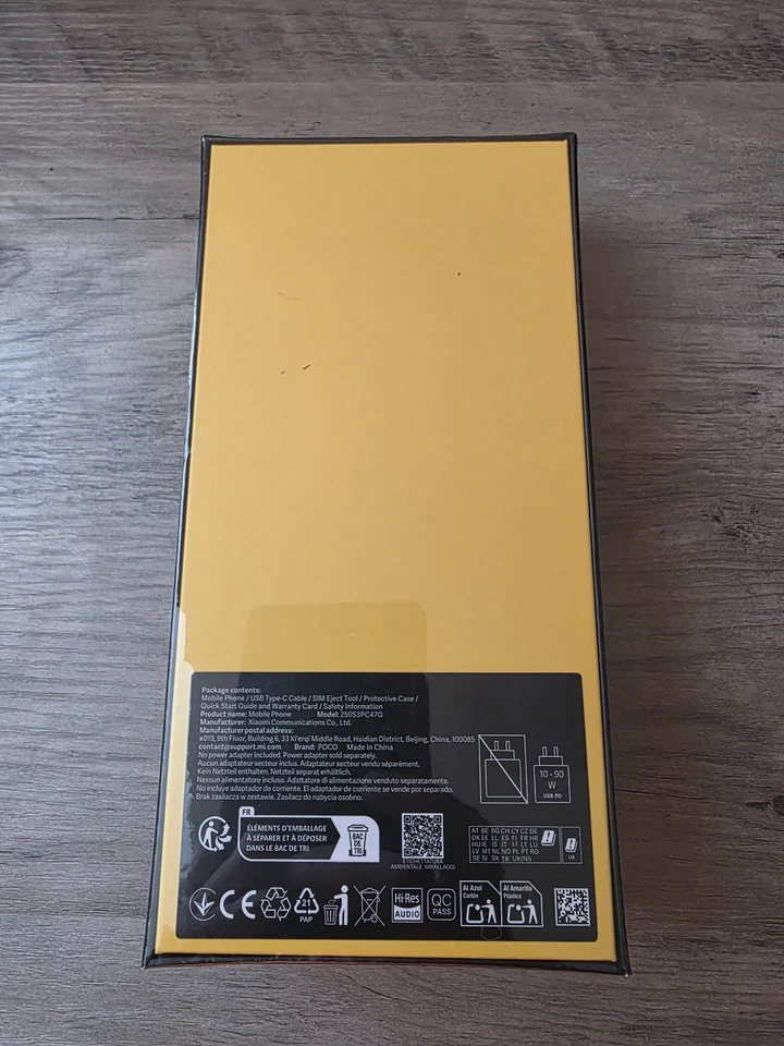 Xiaomi POCO F7 12GB/512GB Dual SIM in Black Unlocked UK Version New and Sealed - Image 2 of 3