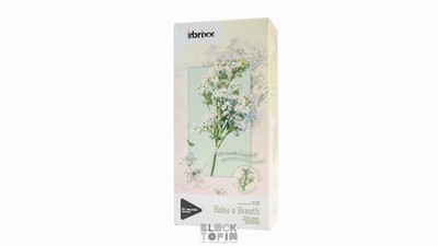 Bausteine Stern Blume 75 Teile Pflanzenserie Botanik Geschenkset Blumen