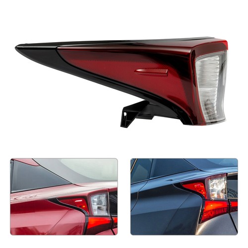 For Toyota Prius 2019-2022 Left Driver Side Outer Tail Light Halogen Rear Lamp - Foto 2 di 17