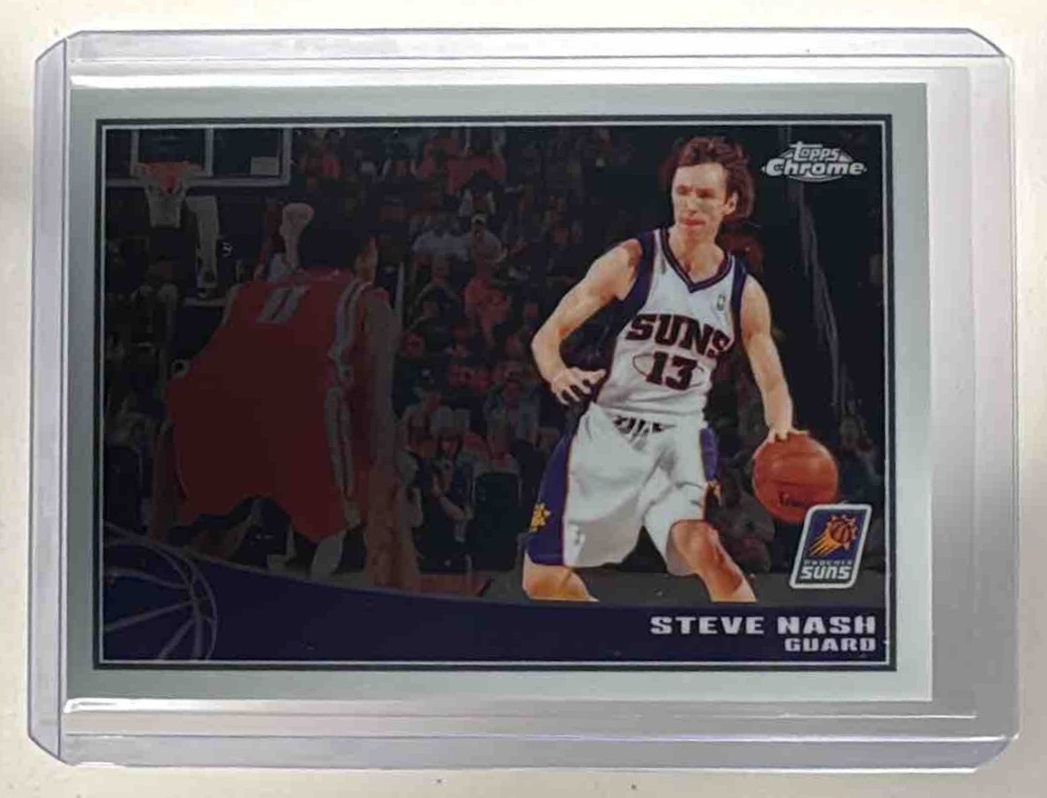 STEVE NASH 2009-10 Topps Chrome Base #'d /999 #79