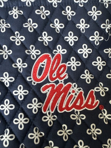 Vera Bradley Hipster Crossbody Ole Miss University Mississippi Triple Zip NEW - Picture 7 of 9