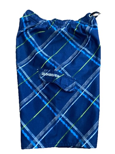 Quiksilver Elastic Board Shorts Size 10/12 With Micros Rash Guard Size 12/14 - Picture 17 of 24