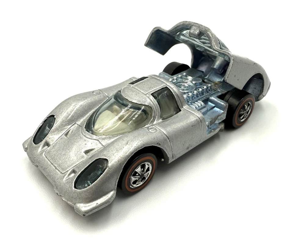 VINTAGE 1969 HOT WHEELS REDLINE PORSCHE 917. Clear glass, very nice condition  - Image 2 of 4