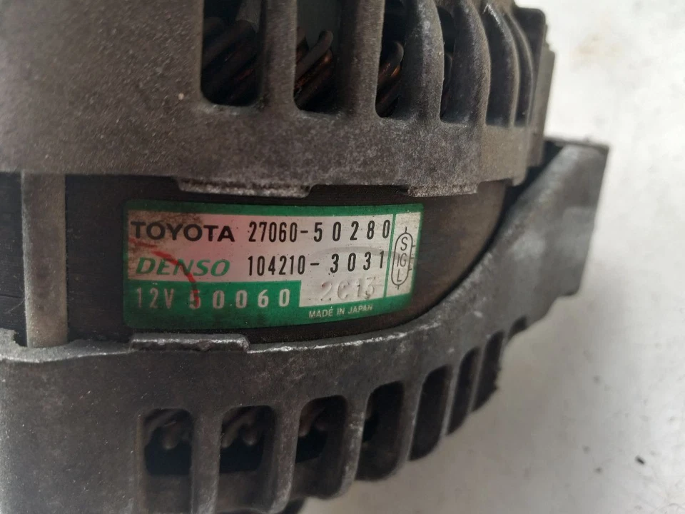 01 02 03 04 05 06 07 08 09 10 ALTERNADOR LEXUS 130 AMP R134A SC430 Foto 2 de 4