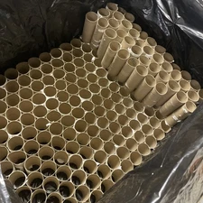 TP Rolls for Crafts Bulk (20+) – Empty Cardboard Tubes, Kids Classroom Art, DIY