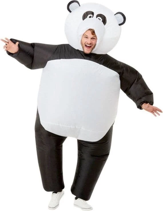 SMIFFYS Adult Inflatable Giant Panda Costume