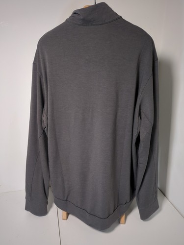 Nike Dri Fit Para hombres XXL 1/2 Cremallera Gris Manga Larga Correr Gimnasio Ropa - Imagen 3 de 4