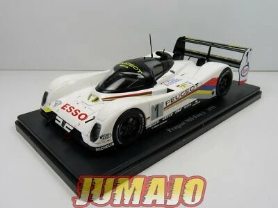 TES3 Voiture 1/24 Hachette Test 24 heures MANS PEUGEOT 905 EVO I winner 1992