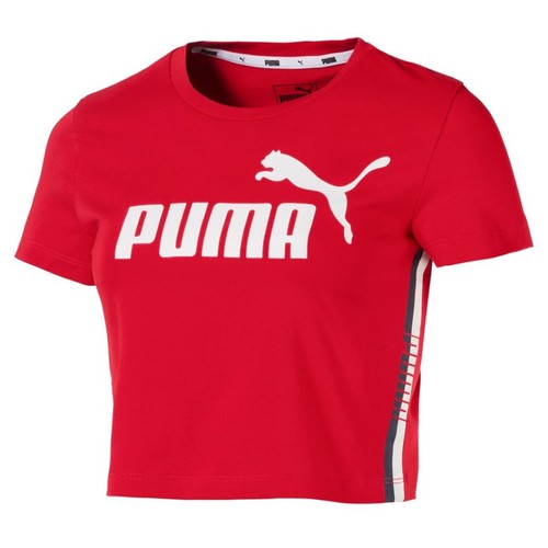 Puma Luxe Pack Womens Red T-Shirt | eBay UK