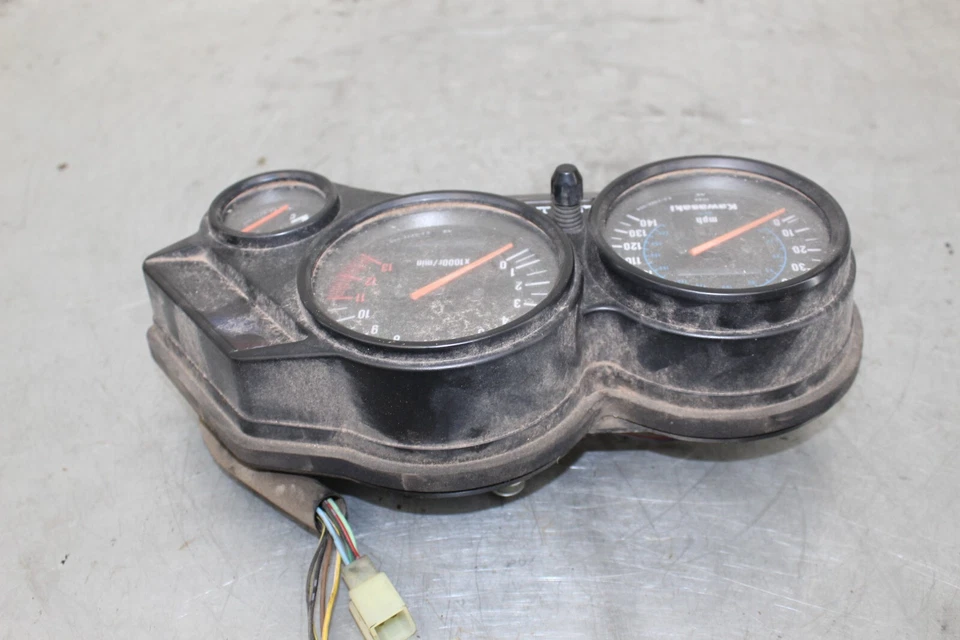 2005 97-09 Kawasaki EX500R Ninja 500R OEM Gauges Cluster Speedometer Tach Lights - Image 4 of 4