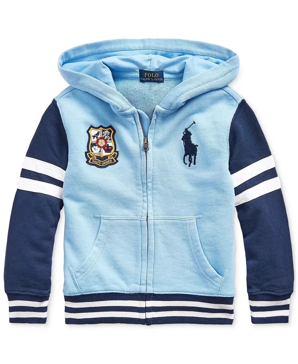 Polo ralph lauren french terry hoodie sales