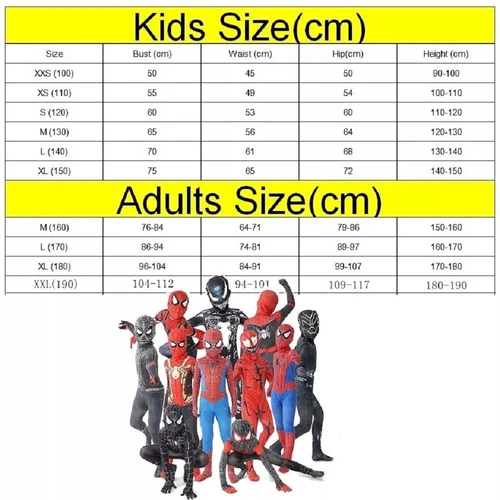 Halloween Party Boy Spiderman Costume Kids Jumpsuit Cosplay Bodysuit Children - Picture 2 of 22