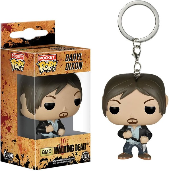 Daryl Dixon - The Walking Dead Funko Pocket Pop! SchlüSselanhäNger Vinyl Figur-image
