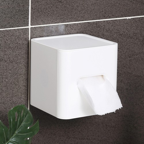 Roll Paper Box Tissue Cover Square Toilet Storage Holders Tissues Cases