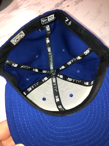 New Era 5950 Seattle Mariners Old Logo Fitted Baseball Hat Cap 7 5/8 59fifty - Picture 4 of 4