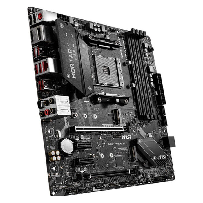MSI B450M MORTAR MAX AMD B450 Express Socket AM4 DDR4 HDMI MSI B450M MORTAR MAX AMD B450 Express Socket AM4 DDR4 HDMI