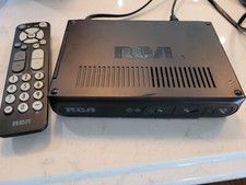 RCA Converter Box Digital To Analog Converter DTA800B1L Black With Remote Manual