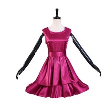 Spy Family Anya Forger Cosplay Costume Top Pants Outfits Red Dress